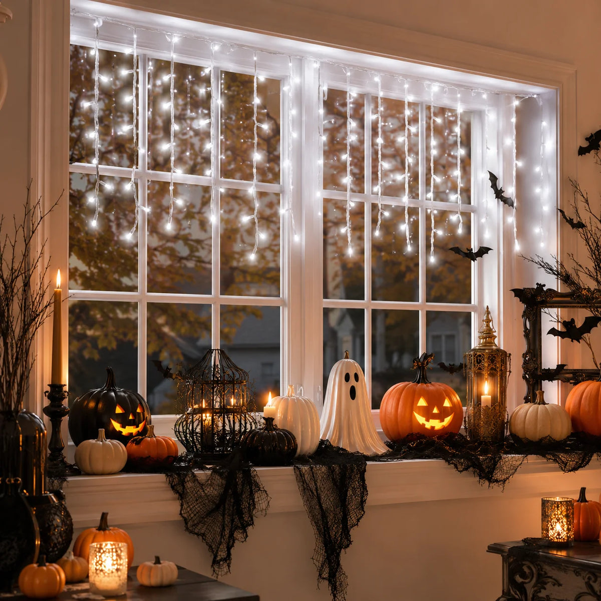 USB Icicle Curtain Light