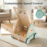Wooden Push Walker with Activity Center – product image 5