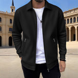 Men's Relaxed-Fit Pocket Zip-Up Jacket