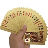 Gold-Tone Plastic Playing Cards – product image 5