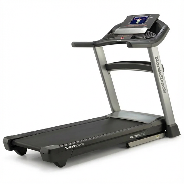 Elite 1000 Home Treadmill with 10" Smart HD Screen, Automatic Speed & Incline Control, Quiet Motor & Shock-Absorbing Running Surface