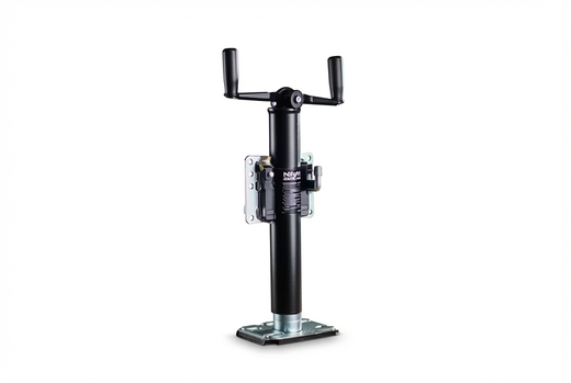 Nilight Trailer Jack 2000LBS Heavy Duty Swivel Bolt-On Trailer Jack 10 Inch Vertical Travel Alloy Steel for RV, Boat, Horse Trailers, and Camper – Matt Black