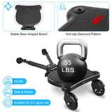 2-in-1 Stroller Ride-Along Board with Detachable Seat – product image 8