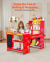 Kids Grocery Store Playset with Cash Register – product image 2