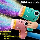 40-Hole Dinosaur Bubble Machine – product image 1