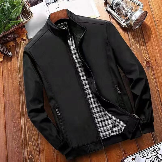 Men's Relaxed-Fit Casual Trench Coat