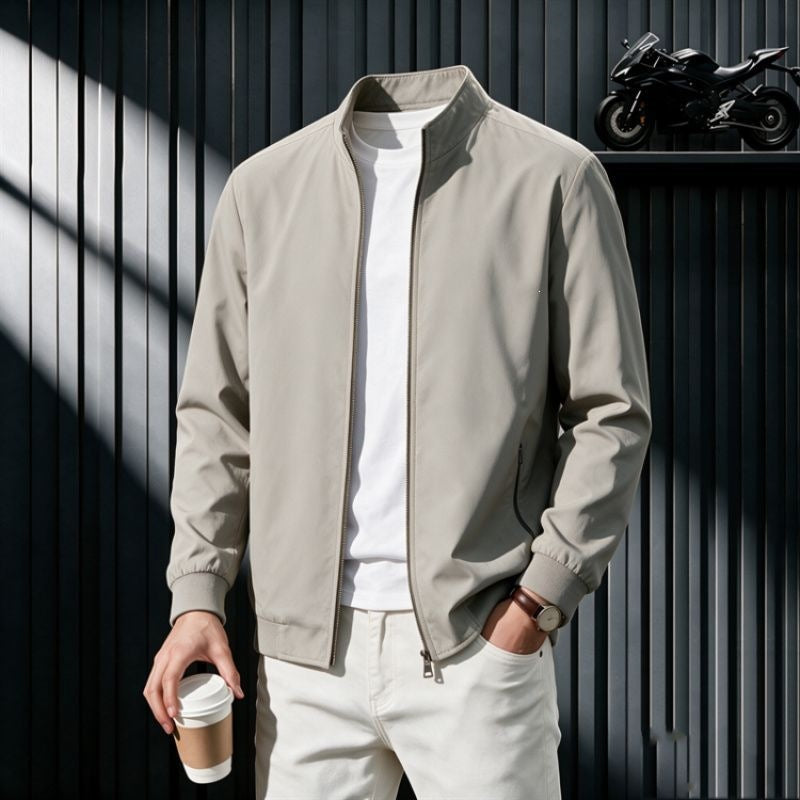 Men's Fleece-Lined Casual Jacket