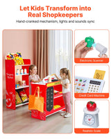 Kids Grocery Store Playset with Cash Register – product image 3
