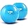 Soft Weighted Toning Ball Set - 2 Blue Pair for Fitness, Pilates, and Yoga