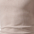 Men's Plus-Size Mock-Neck Zip-Up Sweater