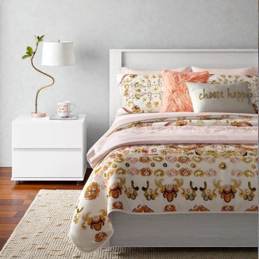 2 Drawer Modular Dorm Nightstand White - Room Essentials