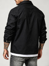 Men's Multi-Pocket Long-Sleeve Casual Shirt