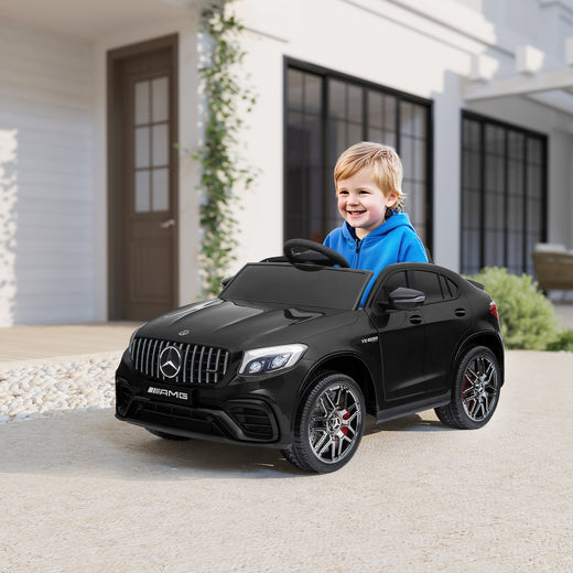 Mercedes-Benz AMG GLC63S Kids Electric Ride-On Car – Black – product image 1
