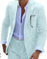 Men's Two-Button Casual Blazer