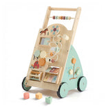 Wooden Push Walker with Activity Center – product image 2