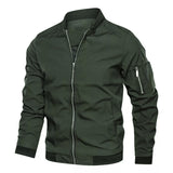 Men's Plus-Size Lightweight Bomber Jacket