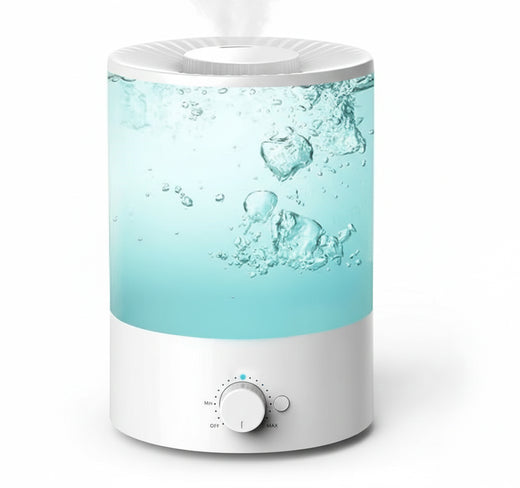 0.5-Gallon Cool Mist Ultrasonic Humidifier with Adjustable Output