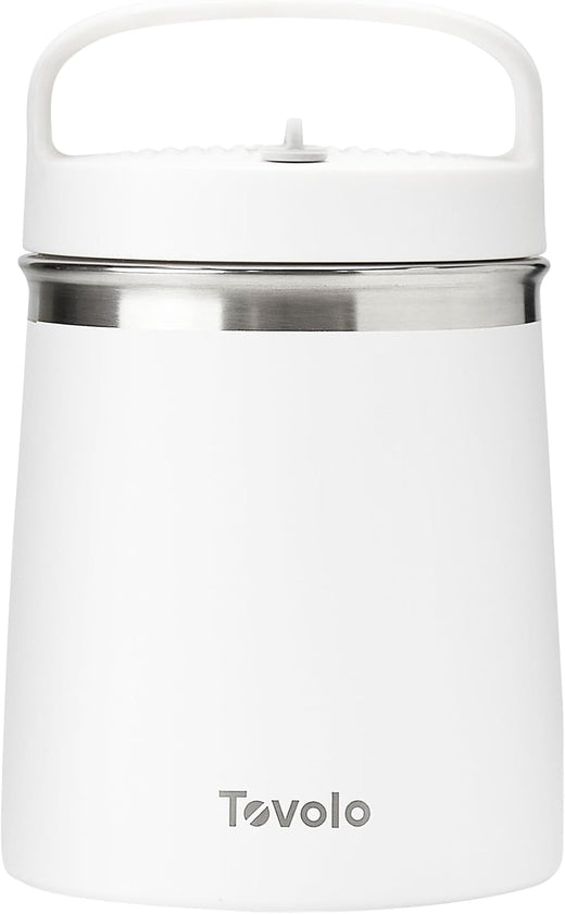 Tovolo 2Qt Stainless Steel Insulated Food Container White