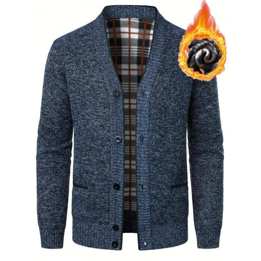Men's Casual Winter Knit Cardigan