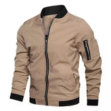 Men's Plus-Size Lightweight Bomber Jacket