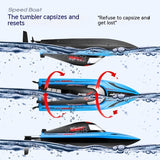 RC Speedboat with Rechargeable Battery Options – product image 3