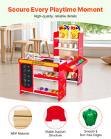 Kids Grocery Store Playset with Cash Register – product image 5