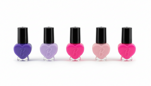 5 Mini Barbie Fashionistas Dolls – 4 cm Surprise Dolls in Nail Polish Bottle