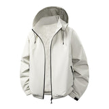 Men's Hooded Outdoor Shell Jacket
