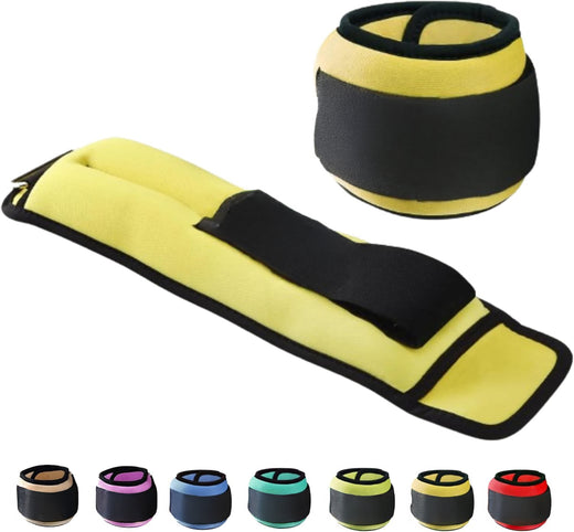 Adjustable Ankle & Wrist Weights – Pair Set (2–10 lbs)