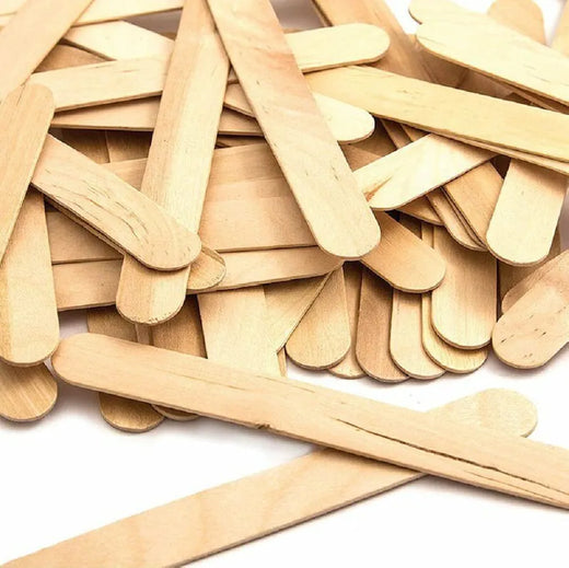 Generic Wooden Ice Cream Sticks – Natural Small Craft Sticks for DIY and Crafts
