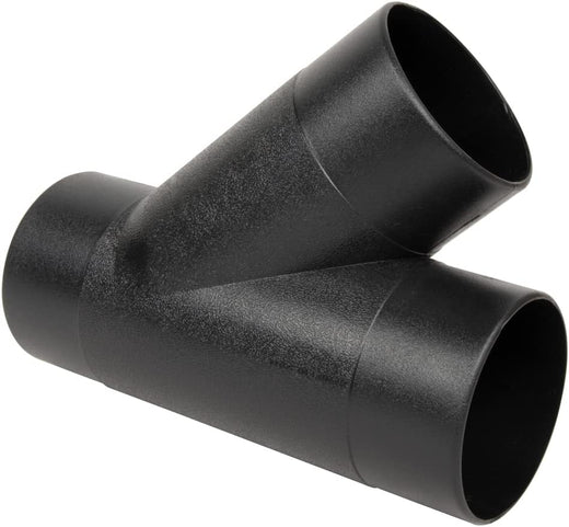 Heavy-Duty Y-Junction Dust Collection Hose Connector – 4-Inch Industrial Splitter