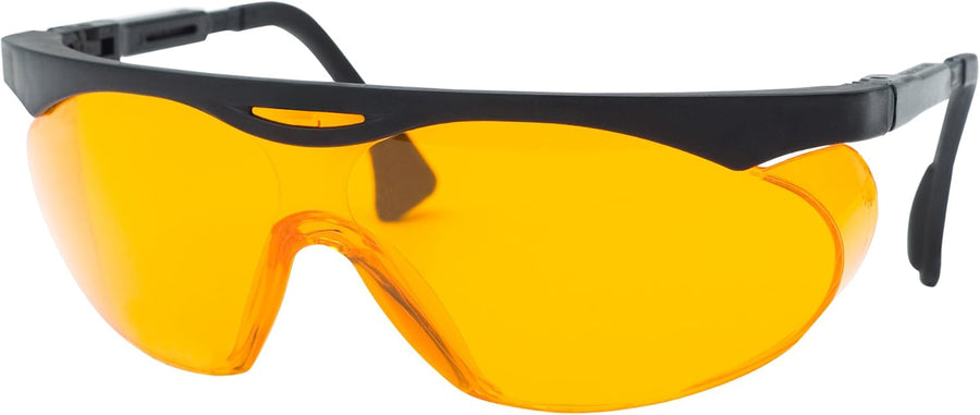 High-Visibility Wraparound Safety Glasses with Tinted Lenses – Protective Eyewear