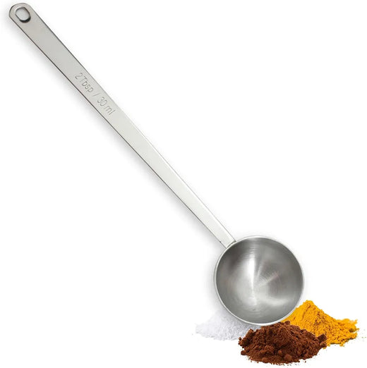 Generic Stainless Steel Coffee Scoop – 2 Tablespoon Measuring Spoon with Long Handle