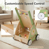 Wooden Push Walker with Activity Center – product image 4