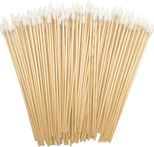 200-Count Precision Tipped Cleaning Swabs with Long Wooden Handles