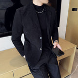 Men's Corduroy Casual Blazer