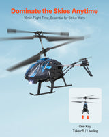3.5-Channel RC Helicopter with LED Lights – product image 2