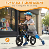 Toddler Balance Bike with Adjustable Height – Black – product image 3