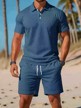 Men's Casual T-Shirt Matching Set