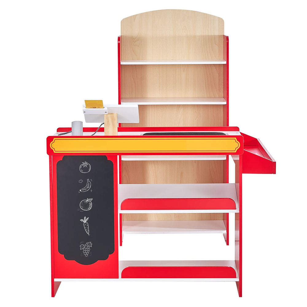 Kids Grocery Store Playset with Cash Register – product image 1