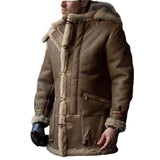 Men's Thick Faux Fur Winter Jacket
