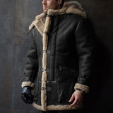 Men's Thick Faux Fur Winter Jacket