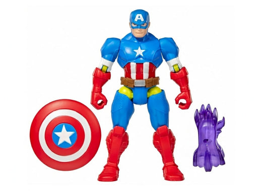 Captain America Avengers Mix-and-Match Action Figure with Accessories – 5-Inch Super Hero Toy for Kids Ages 4+