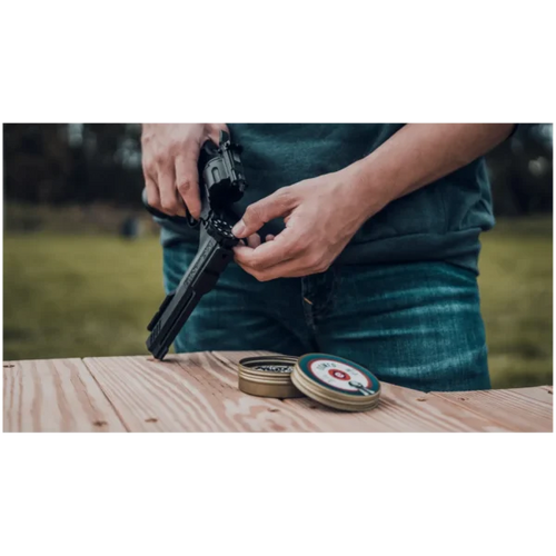 .177 Caliber Dual-Ammo CO2 Powered Revolver – Target Shooting Air Pistol