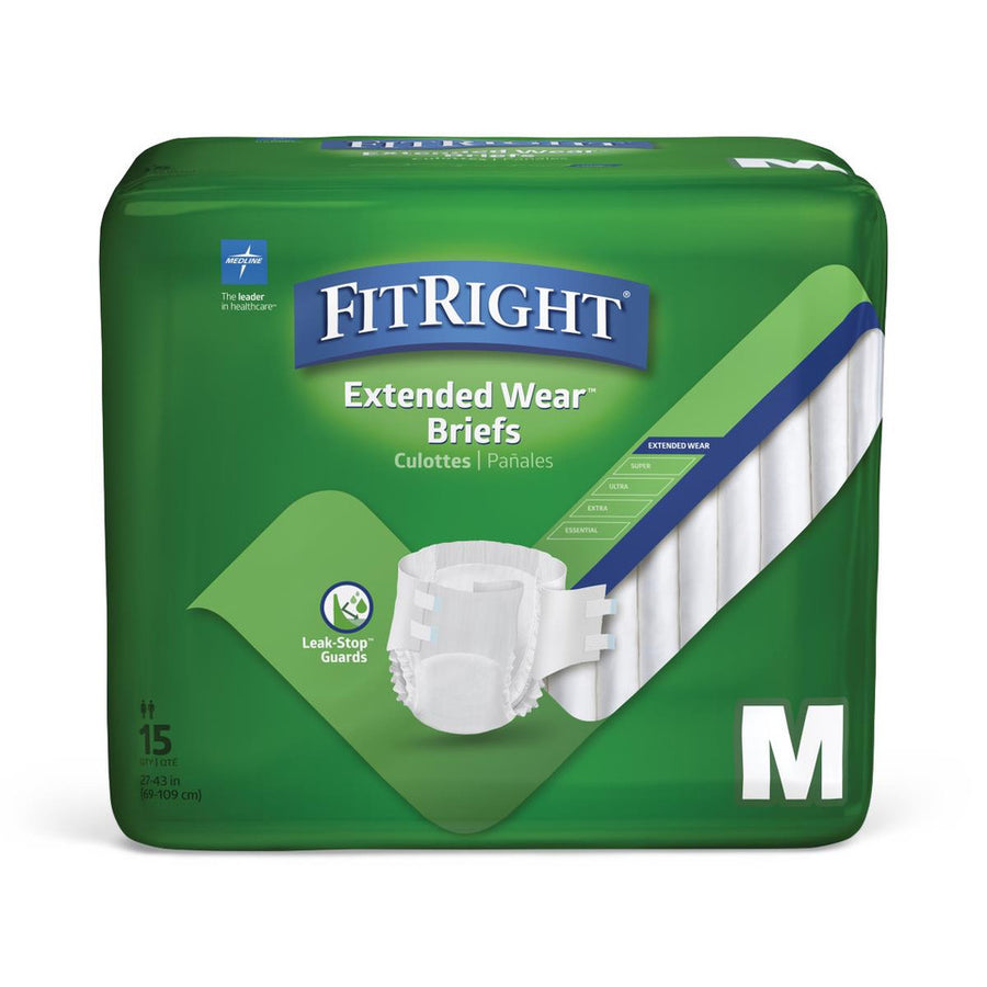 FitRight Ultra Adult Diapers Size M 56″–64″ (Medium) – 4 Packs of 20