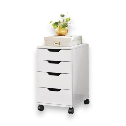 Loring Rolling Cabinet White - Threshold: Mobile Office Furniture Set with Drawers (Please be advised that sets may be missing pieces or otherwise incomplete.)