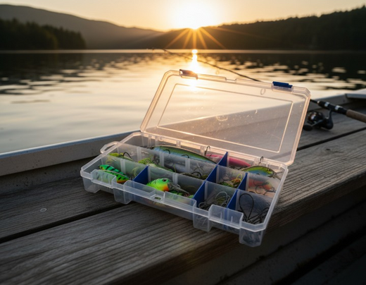 Outdoor Fishing Tackle Set, Durable Fishing Accessories for Freshwater & Saltwater Fishing