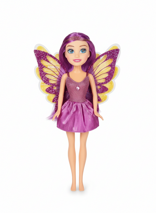 Girls Unicorn Princess Doll Purple Magical Doll for Imaginative Play and Storytelling