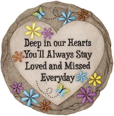 Memorial Garden Stone – “Loved and Missed Everyday”
