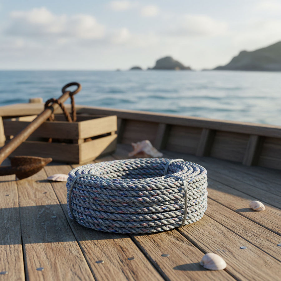 Premium 5/16" x 100' Weighted Lead Core Sinking Rope – Braided Marine Line